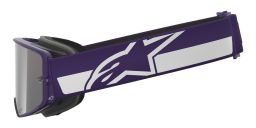 Brýle SUPERTECH VISION HUNTA96 XXV, ALPINESTARS (fialová/bílá, zrcadlové stříbrné plexi) 2026