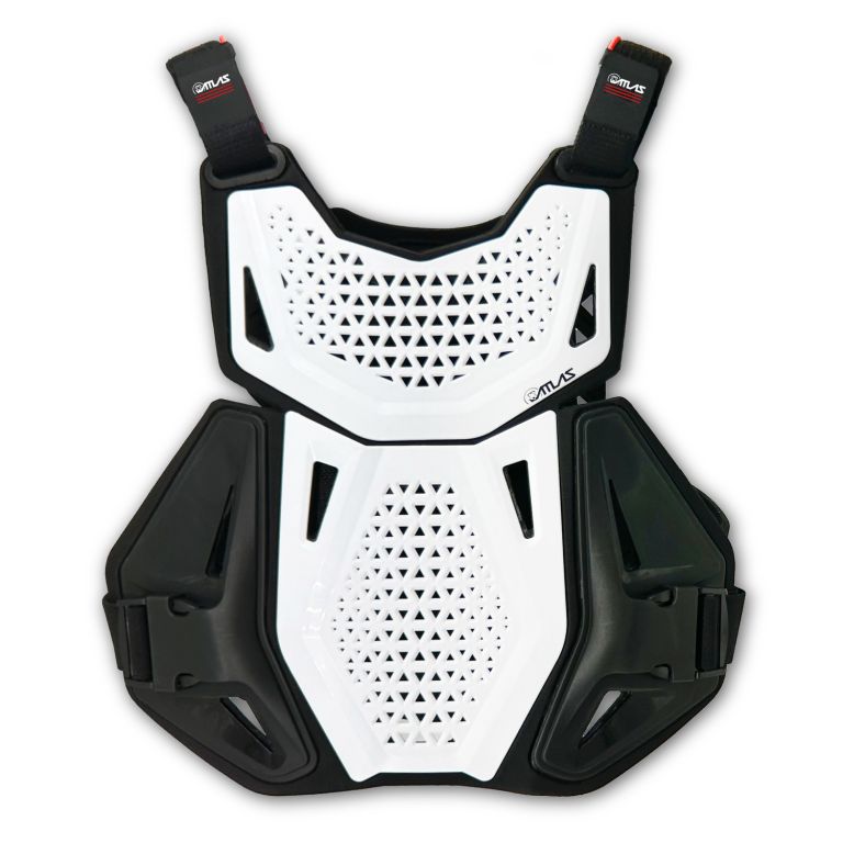 Chránič hrudníku ATLAS CHARGER CE L1, detský (biela)