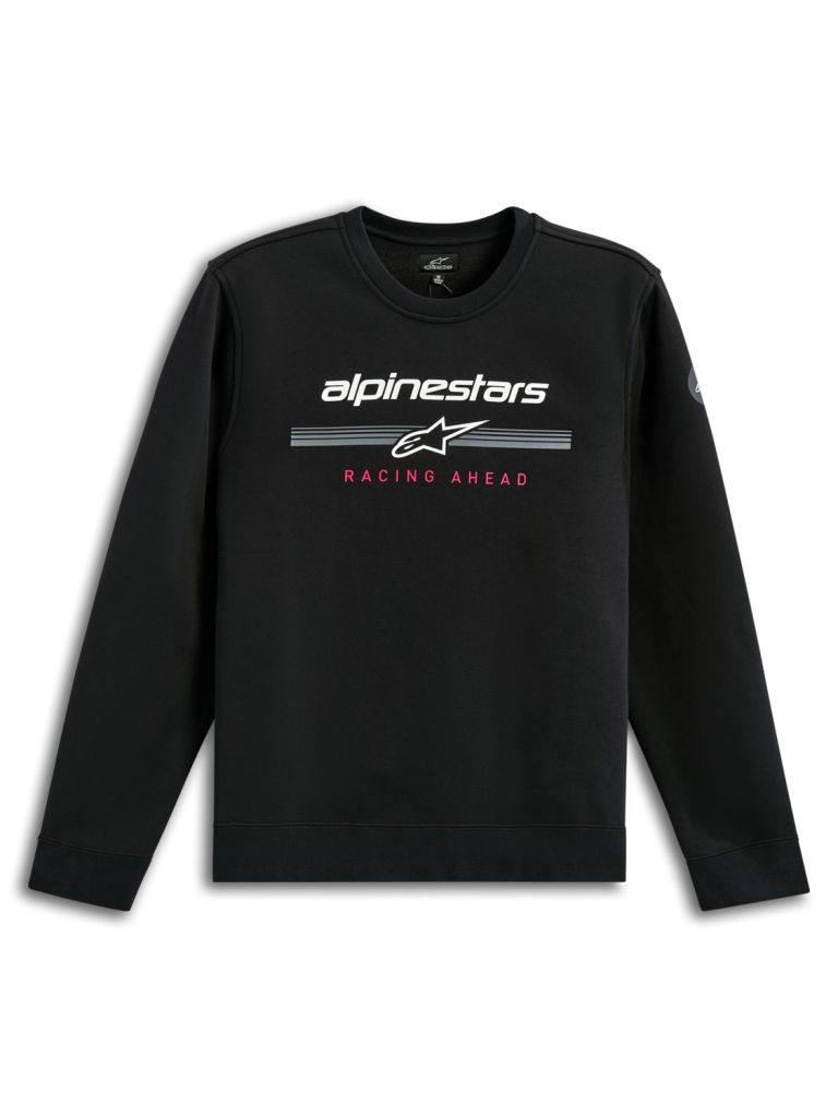 Mikina BETTERN CREW, ALPINESTARS (čierna)