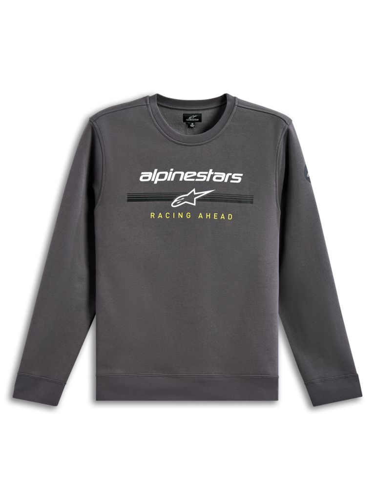 Mikina BETTERN CREW, ALPINESTARS (šedá)