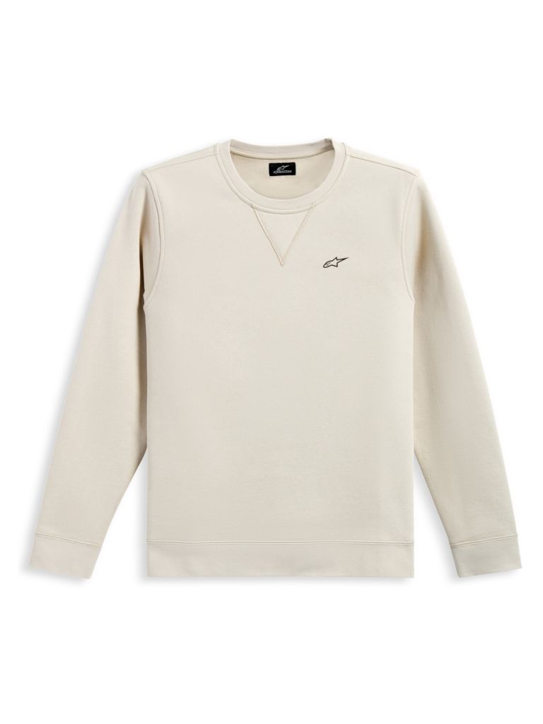 Mikina POSITIVE CREW, ALPINESTARS (biela off white)