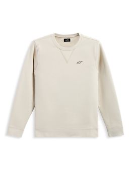Mikina POSITIVE CREW, ALPINESTARS (biela off white)