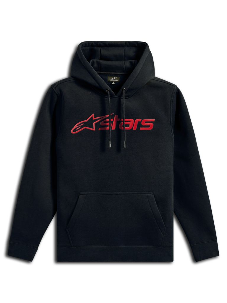 Mikina BLAZE HOODIE 3, ALPINESTARS (černá/red)