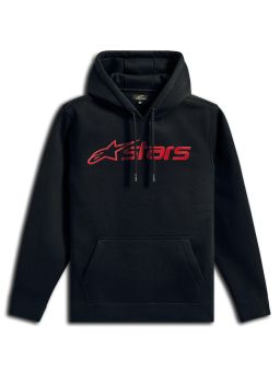 Mikina BLAZE HOODIE 3, ALPINESTARS (černá/red)