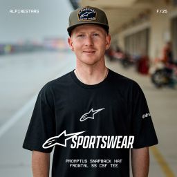 Triko FRONTAL CSF, ALPINESTARS (čierna)