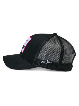 šiltovka BOOTED, ALPINESTARS (černá/černá)