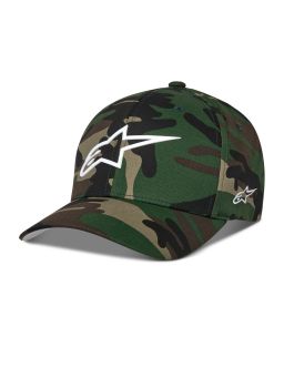 šiltovka AGELESS MULTI, ALPINESTARS (zelená camo)