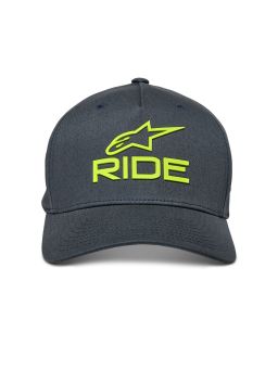 šiltovka RIDE SONIC, ALPINESTARS (šedá/žlutá fluo)