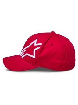šiltovka CORP SHIFT 2, ALPINESTARS (červená/bílá)