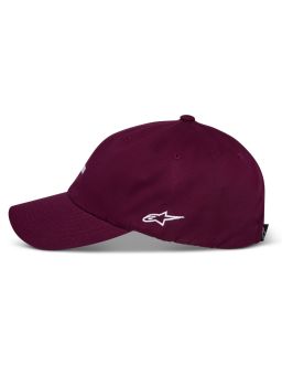 šiltovka DEDUCE STRAPBACK, ALPINESTARS (burgundy)