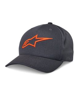 šiltovka AGELESS SNAPBACK, ALPINESTARS (šedá/oranžová)