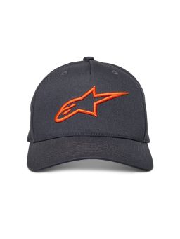 šiltovka AGELESS SNAPBACK, ALPINESTARS (šedá/oranžová)