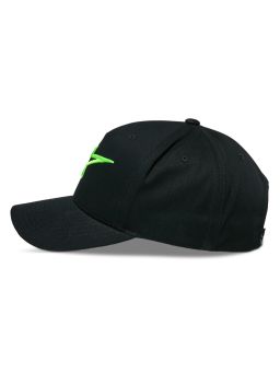 šiltovka AGELESS SNAPBACK, ALPINESTARS (černá/zelená)