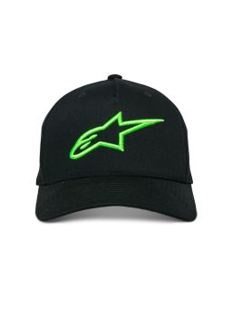 šiltovka AGELESS SNAPBACK, ALPINESTARS (černá/zelená)