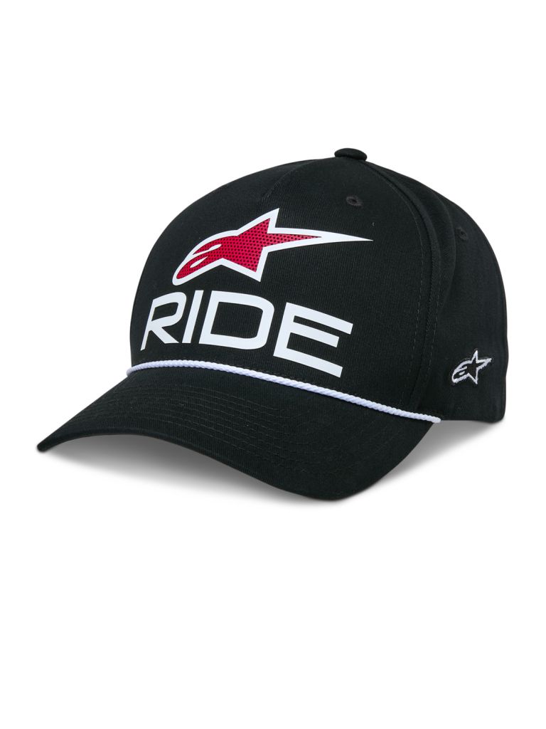 šiltovka RIDE COMP SNAPBACK, ALPINESTARS (černá/bílá/červená)