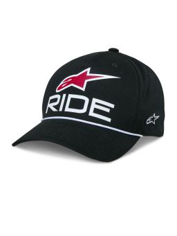 šiltovka RIDE COMP SNAPBACK, ALPINESTARS (černá/bílá/červená)