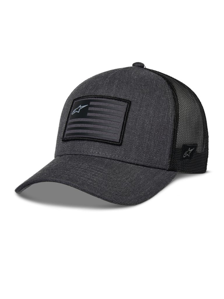 šiltovka FLAG SNAP HAT, ALPINESTARS (šedá/černá)
