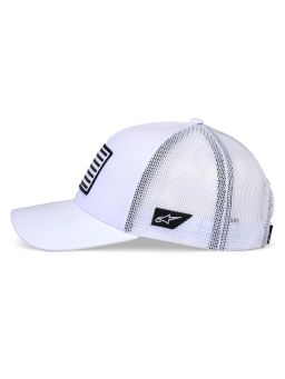 šiltovka FLAG SNAP HAT, ALPINESTARS (bílá/bílá)