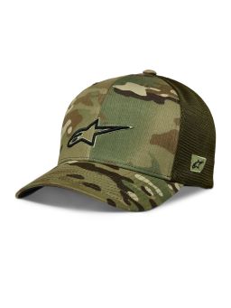šiltovka RECON CAMO, ALPINESTARS (zelená camo)