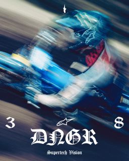 Okuliare SUPERTECH VISION DNGR38 XXV, ALPINESTARS (černá/stříbrná, zrkadlové strieborné plexi) 2026