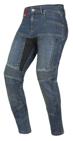 Kalhoty, jeansy 505, AYRTON, dámské (slim fit, sepraná modrá) 2025