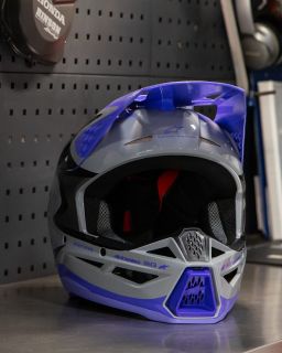 Prilba S-M3 edícia JETT LAWRENCE, ALPINESTARS, detská (šedá/fialová/černá) 2026