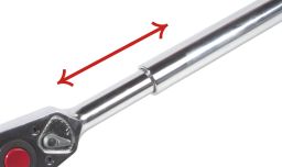 Račňa 36-ti zubá teleskopická (340 - 500 mm), BIKESERVICE