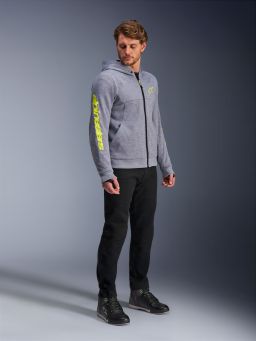 Bunda CHROME V2 Šport, ALPINESTARS (šedá/žlutá fluo) 2026