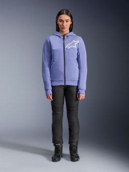 Bunda STELLA CHROME V2 Šport, ALPINESTARS, dámska (modrá/bílá) 2025