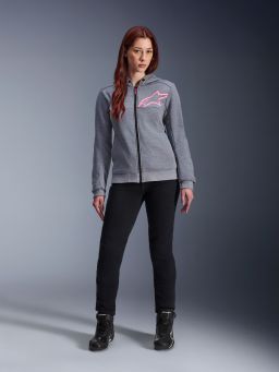 Bunda STELLA CHROME V2 Šport, ALPINESTARS, dámska (šedá/růžová) 2025