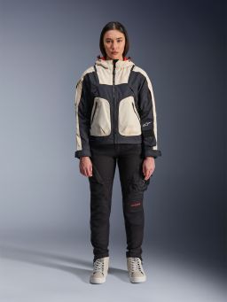 Bunda MOLLY AIR, ALPINESTARS, dámska (černá/mandlová) 2025
