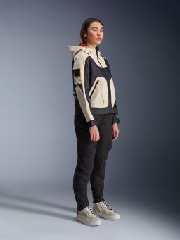 Bunda MOLLY AIR, ALPINESTARS, dámska (černá/mandlová) 2025