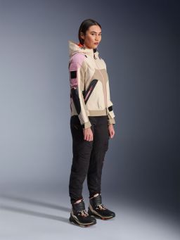 Bunda MOLLY AIR, ALPINESTARS, dámska (písková/růžová/mandlová) 2025