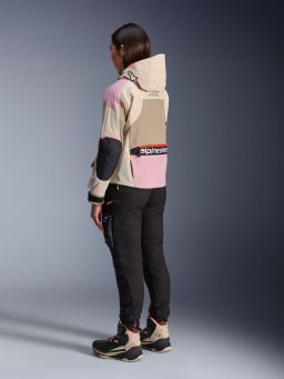 Bunda MOLLY AIR, ALPINESTARS, dámska (písková/růžová/mandlová) 2025