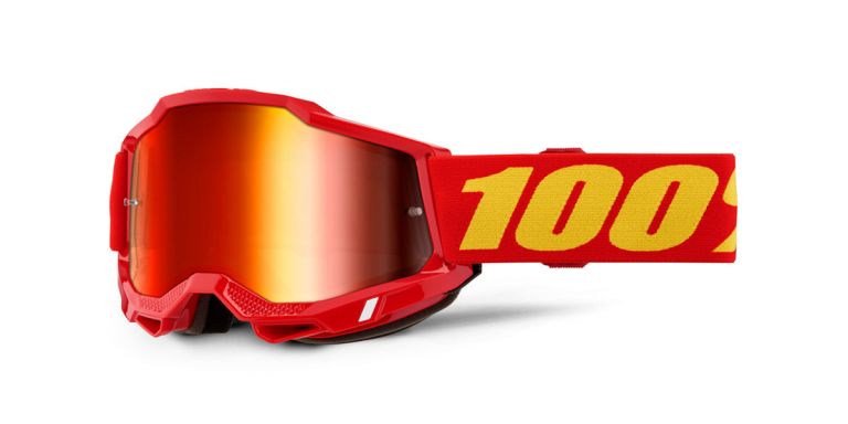 ACCURI 2, 100% okuliare Červené, červené plexi