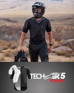 Airbagová vesta TECH-AIR®5 PLASMA system, ALPINESTARS (čierna) 2026