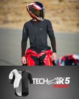 Airbagová vesta TECH-AIR®5 PLASMA system, ALPINESTARS (čierna) 2026