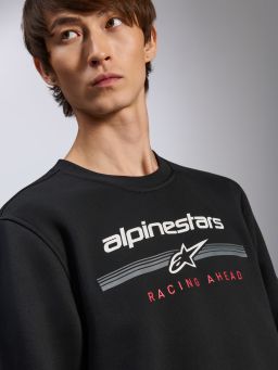 Mikina BETTERN CREW, ALPINESTARS (čierna)