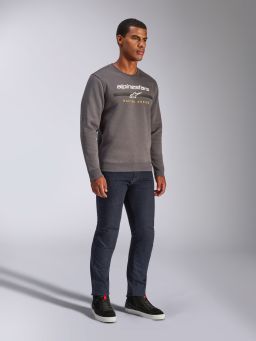 Mikina BETTERN CREW, ALPINESTARS (šedá)