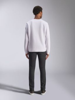 Mikina BETTERN CREW, ALPINESTARS (biela)