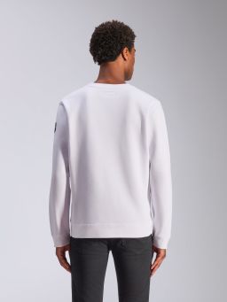 Mikina BETTERN CREW, ALPINESTARS (biela)