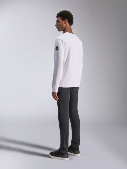 Mikina BETTERN CREW, ALPINESTARS (biela)