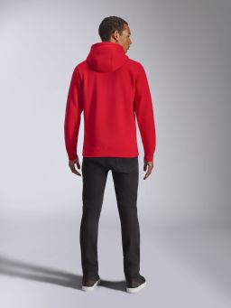 Mikina AGELESS HOODIE 3, ALPINESTARS (červená/bílá)