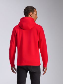 Mikina AGELESS HOODIE 3, ALPINESTARS (červená/bílá)