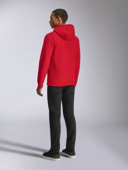 Mikina AGELESS HOODIE 3, ALPINESTARS (červená/bílá)