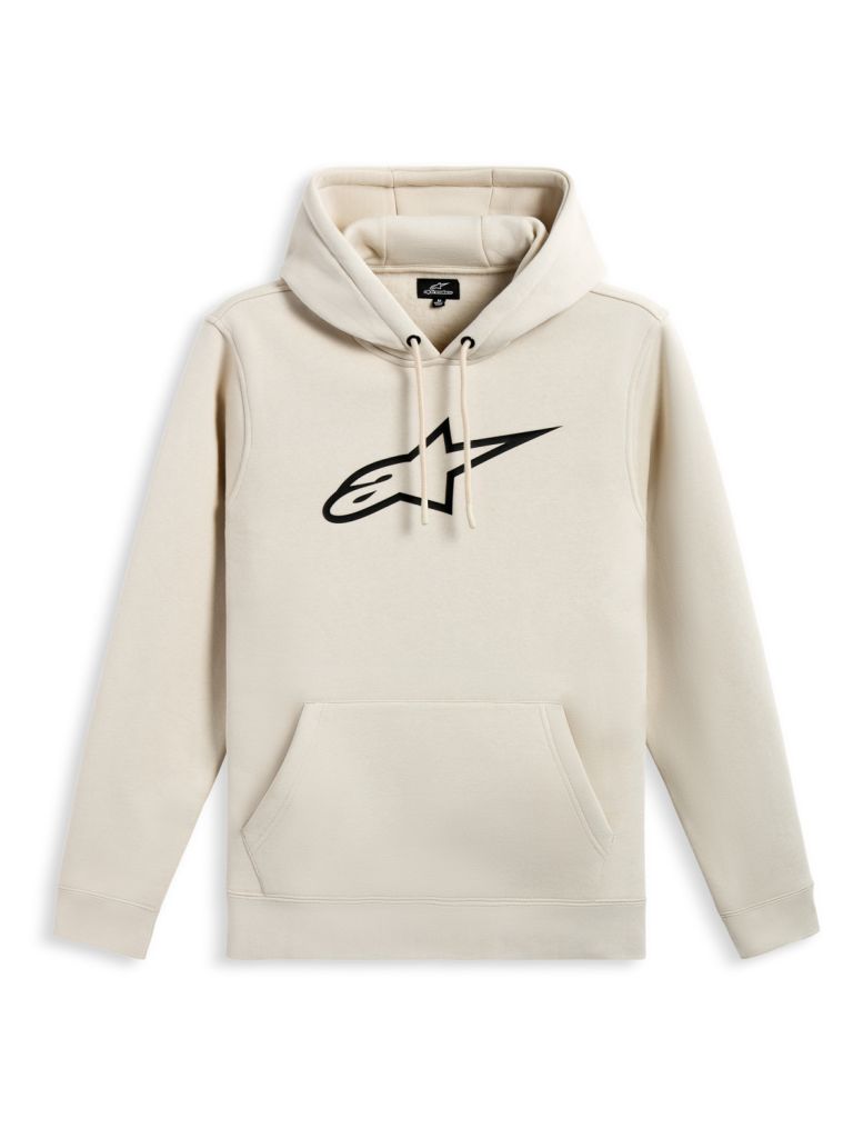 Mikina AGELESS HOODIE 3, ALPINESTARS (biela off white/černá)