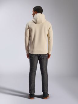 Mikina AGELESS HOODIE 3, ALPINESTARS (biela off white/černá)