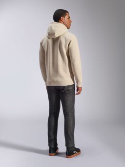 Mikina AGELESS HOODIE 3, ALPINESTARS (biela off white/černá)