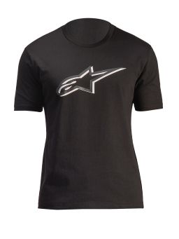 Triko AGELESS SHADOW CSF, ALPINESTARS (černá/bílá)