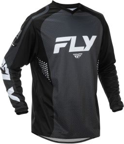 Dres F-16, FLY RACING - USA 2026 (černá/bílá)